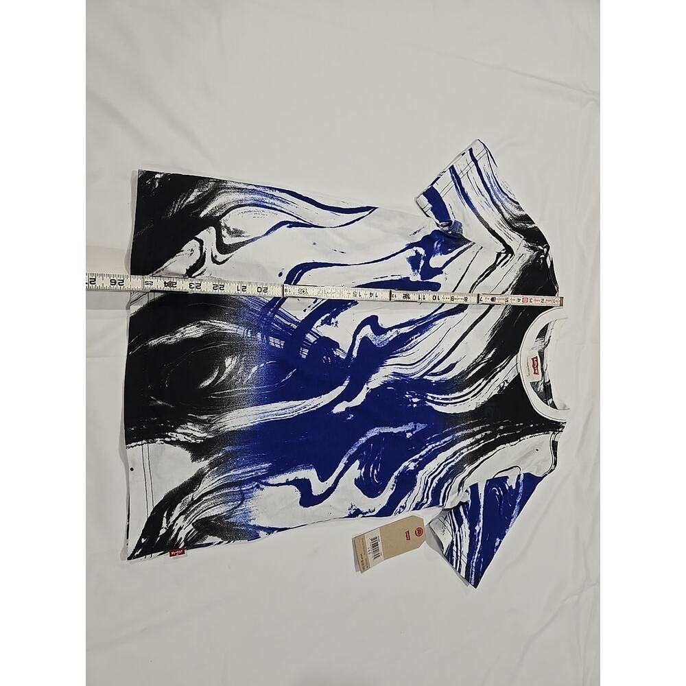 Levi's Youth Tye Die Shirt Blue Black Youth Large